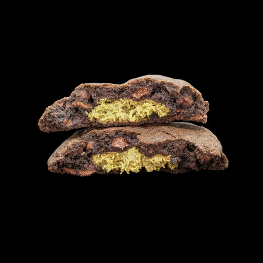 Dubai Chocolate Brownie Cookie